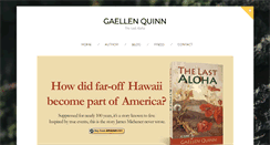 Desktop Screenshot of gaellenquinn.com